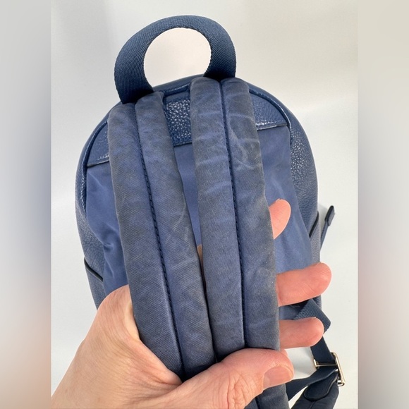 Coach Blue Leather Womens Backpack